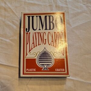 *Free With Purchase Of 20$ And More * Jumbo Playing Cards